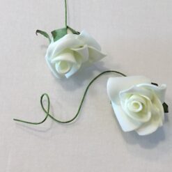 Alternative view of Lys cremefarvet lille skumrose