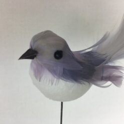 Alternative view of Langhalet blå lilla fugl