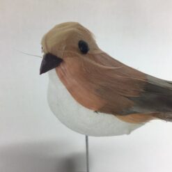 Alternative view of Dekorativ gylden fugl