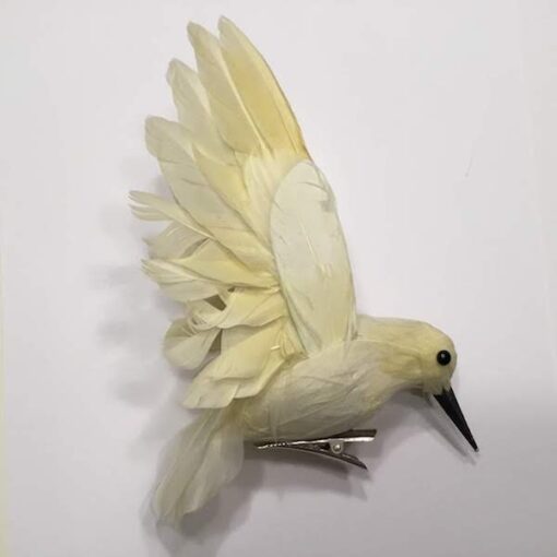 Kolibri fugl i gul