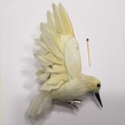 Alternative view of Kolibri fugl i gul