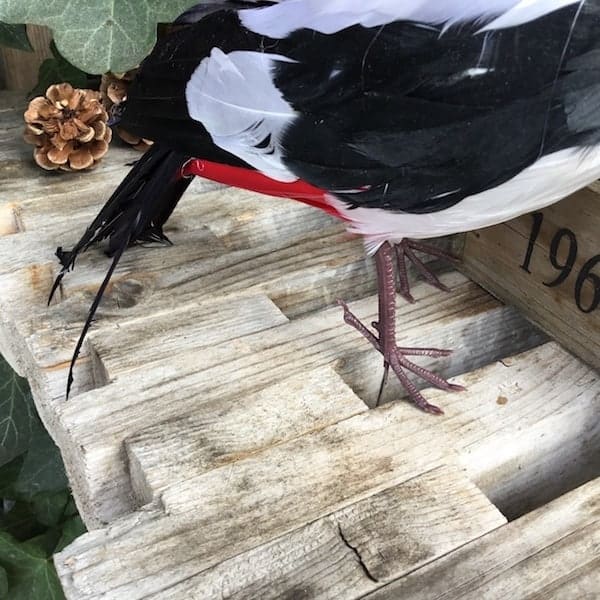 Kunstig spætte med fjer - Billede 7