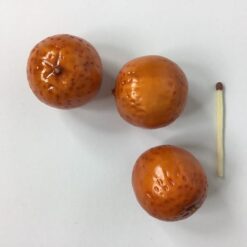 Alternative view of 3 Kunstige mini appelsiner