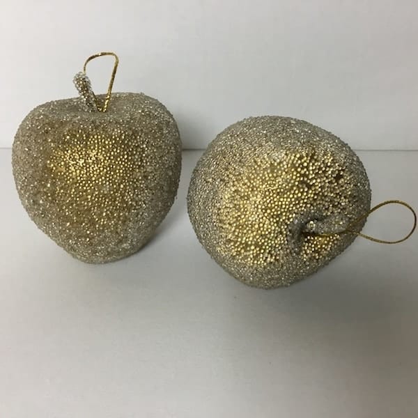 Guld æble til ophæng