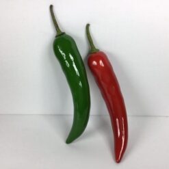 Alternative view of Grøn stor kunstig chili