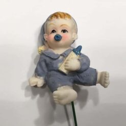 Alternative view of Lyseblå babyer på pind