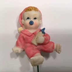 Alternative view of Lyserøde babyer på pind