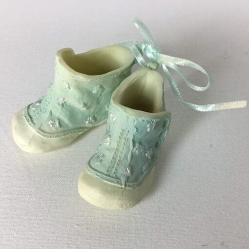 Baby polystøvler i lyseblå