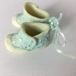 Alternative view of Lysblå baby porcelænsstøvler