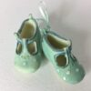 Lysblå baby porcelænssko