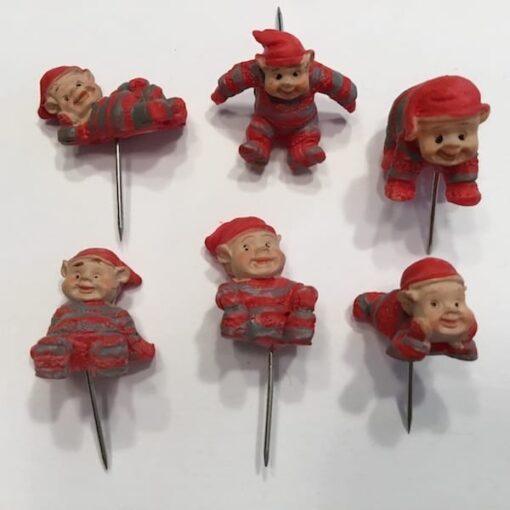 Mini nisser på nål