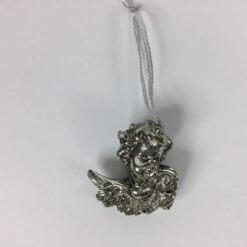 Alternative view of Sølv engle med vinger