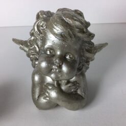 Dekorativ sølv engle pige