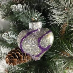 Alternative view of Glashjerter med sølv glimmer