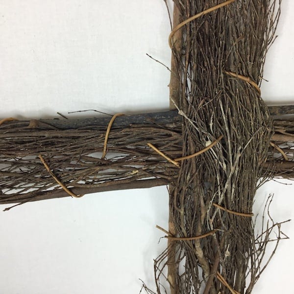 Kors i natur grene - Billede 3