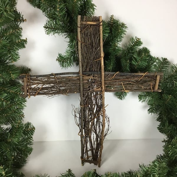 Kors i natur grene - Billede 6