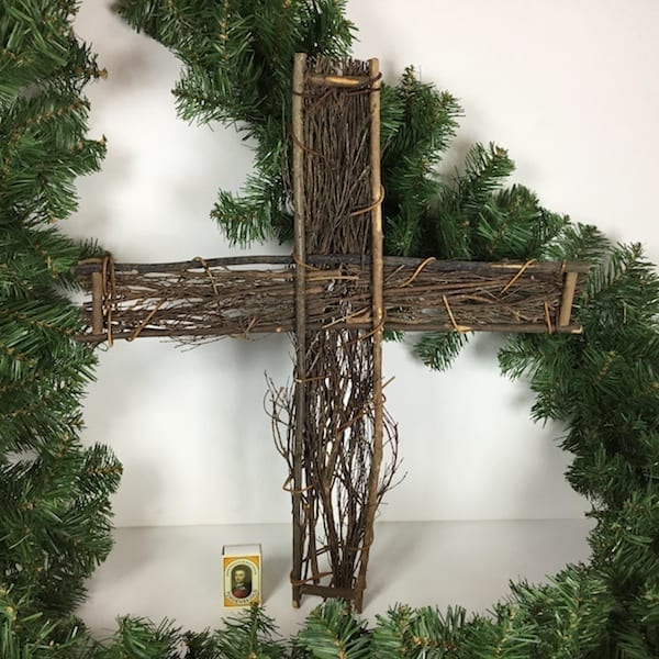 Kors i natur grene - Billede 7