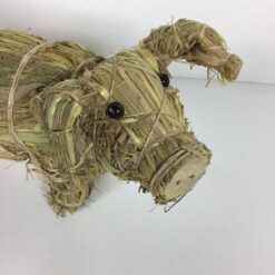 Alternative view of På lager d. 1/12 - Dekorativ lille halm gris