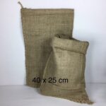 Lille lærredssæk str 25x40