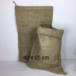 Lille lærredssæk str 25x40