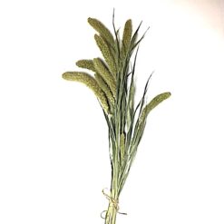 Alternative view of Tørrede blomster olivengrøn buket