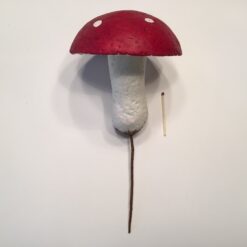 Alternative view of Rød dekorativ stor paddehat