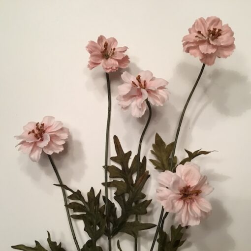 Blomstergren i rosa