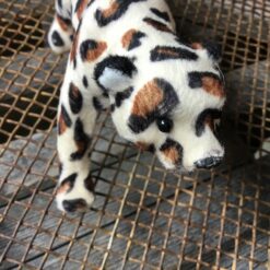 Alternative view of Kunstig leopard med kort pels