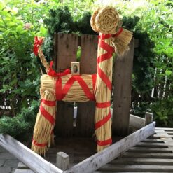 Alternative view of Jule halmbuk 70cm høj