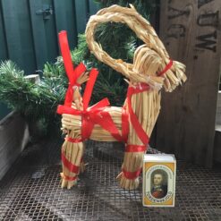 Alternative view of Jule halmbuk 21cm høj