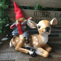 Alternative view of Dekorativ fin rød nissedreng