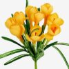 Orange gul krokus buket