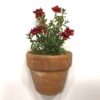 Rød dekorativ mini blomst