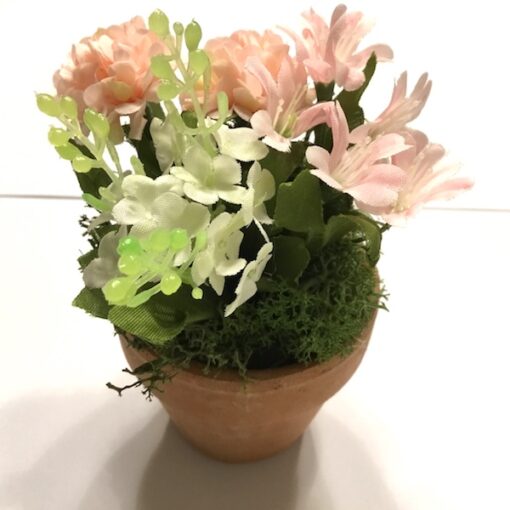 Mini blomst rosa pastelfarve