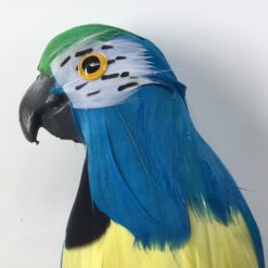 Alternative view of Stor papegøje i blå farve