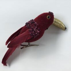 Alternative view of Kunstig Turan bordeaux farvet