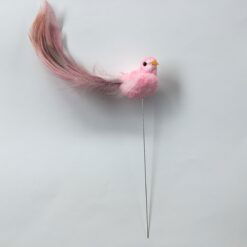 Alternative view of Smuk langhalet rosa fugl