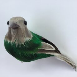 Alternative view of Grøn langhalet dekorativ fugl