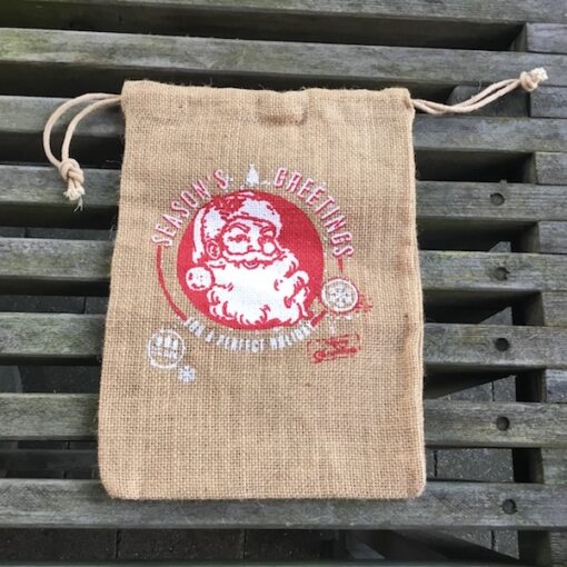 Lille julelærredssæk str 22x30