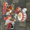 Bramming kravlenisser med musik