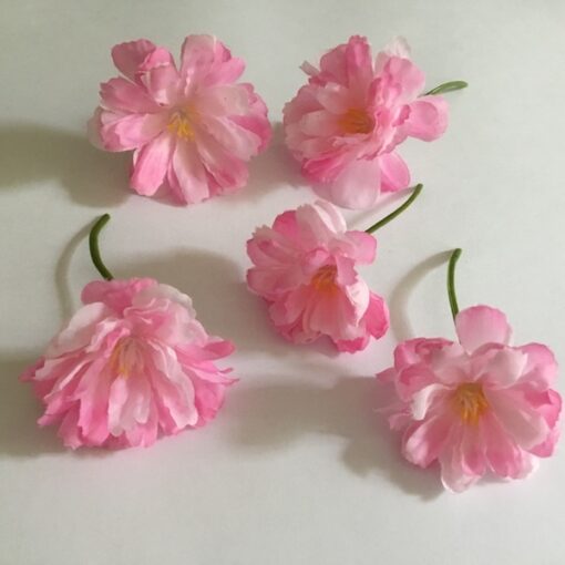 Rosa blomstergrene 5stk samlet