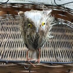 Alternative view of Kunstig ugle med strit hår