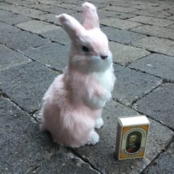 Alternative view of Stor rosa kanin der står