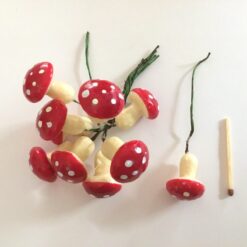 Alternative view of Røde paddehatte Ø 1,8cm