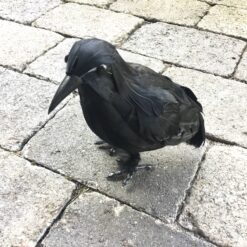 Dekorativ kunstig sort Krage