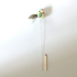 Lille grøn mini fugl