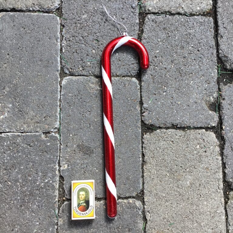 Slikstok i slank høj størrelse - Kreativ pynt i julenDekolagersalg