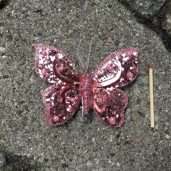 Alternative view of Bordeaux sommerfugl med perler