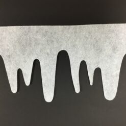 Dekorativ istappefrise til vinter udsmykning