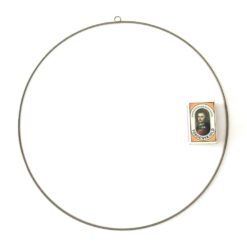 Alternative view of Lille sort metalring ø 30cm